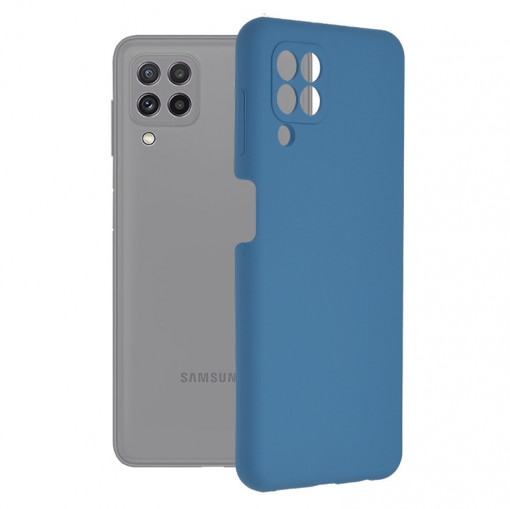 Husa telefon Samsung Galaxy A22 4G - Techsuit Soft Edge Silicone - Denim Blue