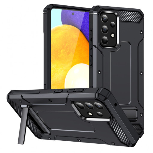 Husa telefon Samsung Galaxy A53 5G - Techsuit Hybrid Armor Kickstand - Black