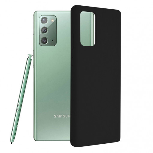 Husa telefon Samsung Galaxy Note 20 / Note 20 5G - Techsuit Soft Edge Silicone - Black