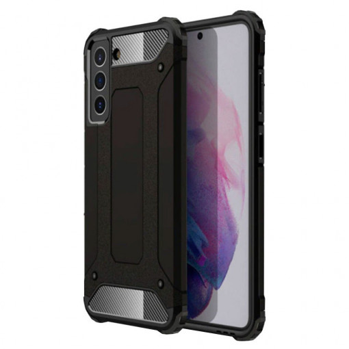 Husa telefon Samsung Galaxy S21 FE 5G - Techsuit Hybrid Armor - Black