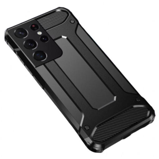 Husa telefon Samsung Galaxy S21 Ultra 5G - Techsuit Hybrid Armor - Black