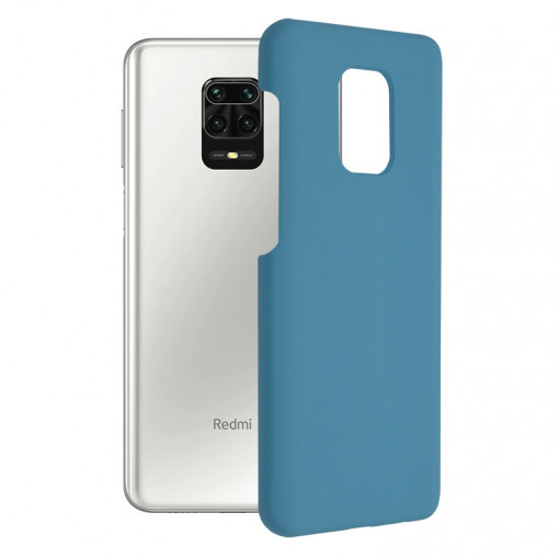 Husa telefon Xiaomi Redmi Note 9S / Note 9 Pro / Note 9 Pro Max - Techsuit Soft Edge Silicone - Denim Blue
