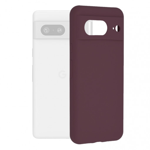 Husa telefon Google Pixel 8 - Techsuit Soft Edge Silicone - Plum Violet