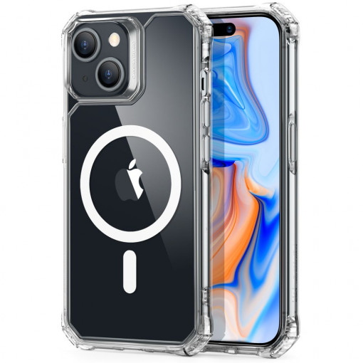 Husa telefon iPhone 15 Plus - ESR Air Armor HaloLock - Clear