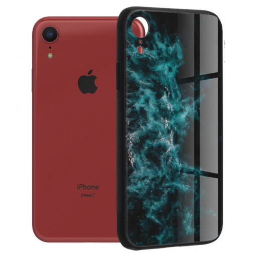 Husa telefon iPhone XR - Techsuit Glaze Series - Blue Nebula