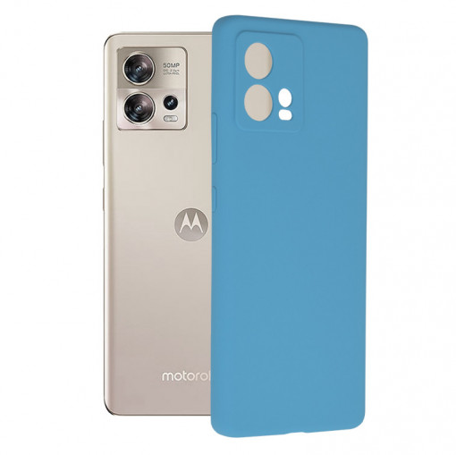 Husa telefon Motorola Edge 30 Fusion - Techsuit Soft Edge Silicone - Denim Blue