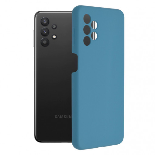 Husa telefon Samsung Galaxy A32 5G - Techsuit Soft Edge Silicone - Denim Blue