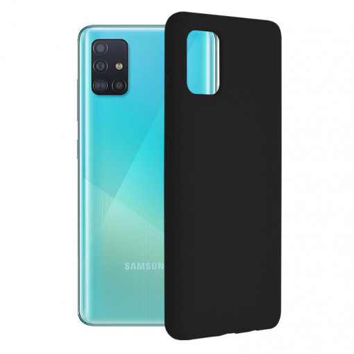 Husa telefon Samsung Galaxy A51 4G - Techsuit Soft Edge Silicone - Black