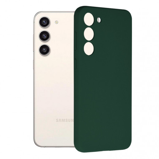 Husa telefon Samsung Galaxy S23 Plus - Techsuit Soft Edge Silicone - Dark Green
