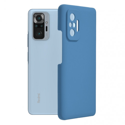 Husa telefon Xiaomi Redmi Note 10 Pro / Note 10 Pro Max - Techsuit Soft Edge Silicone - Denim Blue