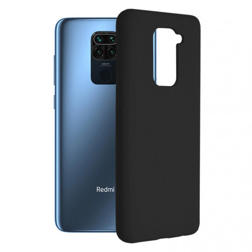 Husa telefon Xiaomi Redmi Note 9 / Redmi 10X 4G - Techsuit Soft Edge Silicone - Black