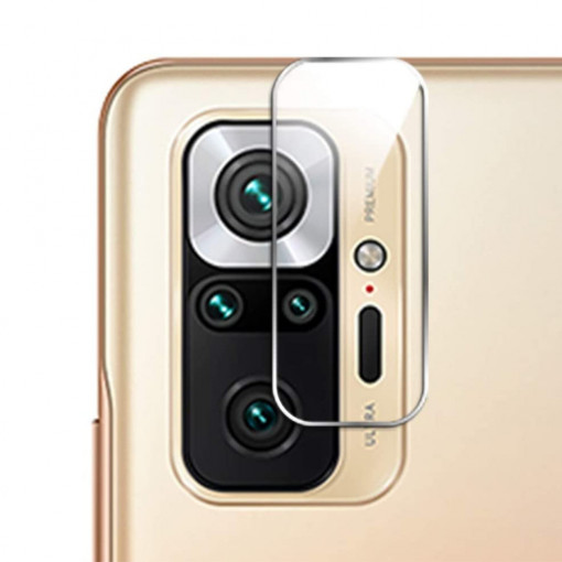 Folie Camera pentru Xiaomi Redmi Note 10 4G / Note 10S / Poco M5s - Mocolo Full Clear Camera Glass - Clear