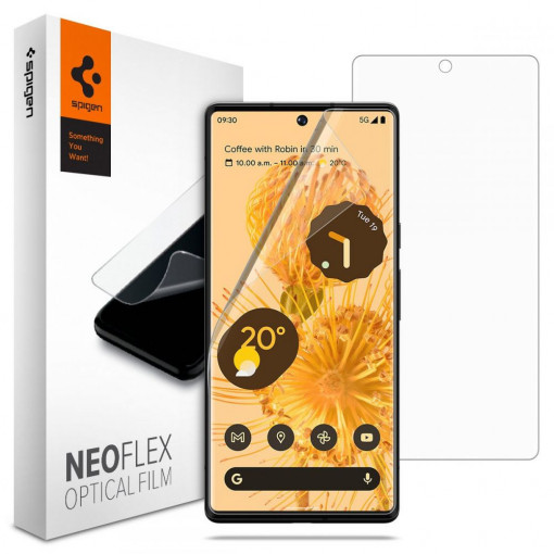 Folie telefon Google Pixel 6 Pro (set 2) - Spigen Neo Flex - Clear