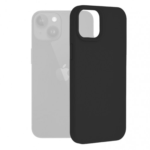 Husa telefon iPhone 15 Plus - Techsuit Soft Edge Silicone - Black