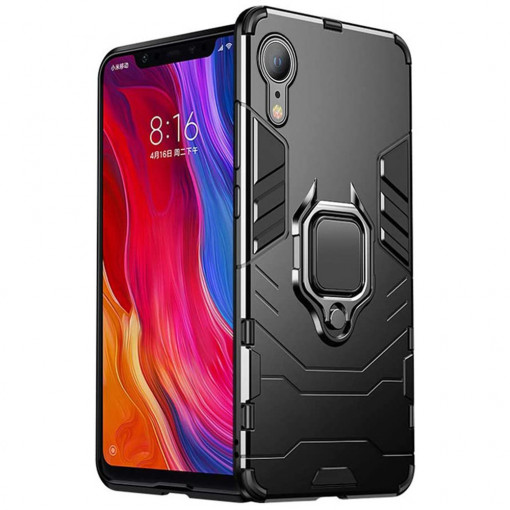 Husa telefon iPhone XR - Techsuit Silicone Shield - Black