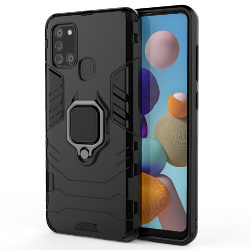Husa telefon Samsung Galaxy A21s - Techsuit Silicone Shield - Black