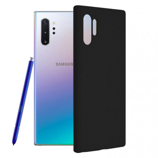 Husa telefon Samsung Galaxy Note 10 Plus / Note 10 Plus 5G - Techsuit Soft Edge Silicone - Black