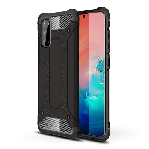 Husa telefon Samsung Galaxy S20 4G / S20 5G - Techsuit Hybrid Armor - Black
