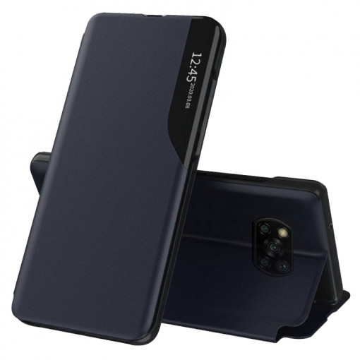 Husa telefon Xiaomi Poco X3 / Poco X3 NFC / Poco X3 Pro - Techsuit eFold Series - Dark Blue