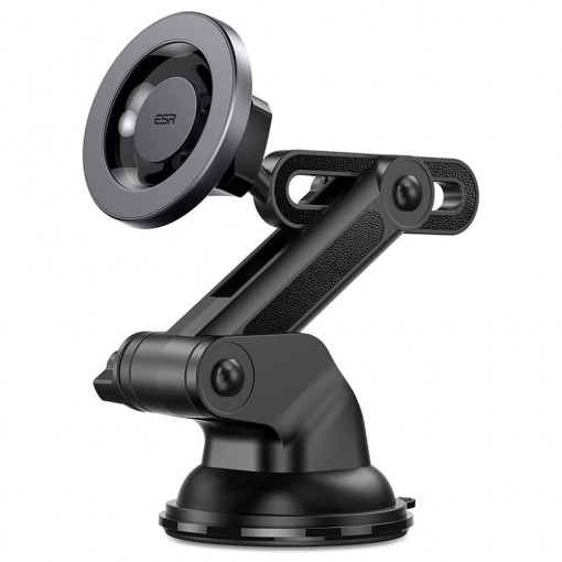 ESR - Car Holder HaloLock - MagSafe Compatible, for Windshield and Dashboard - Black