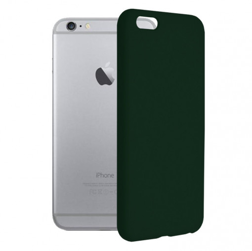 Husa telefon iPhone 6 Plus / 6s Plus - Techsuit Soft Edge Silicone - Dark Green