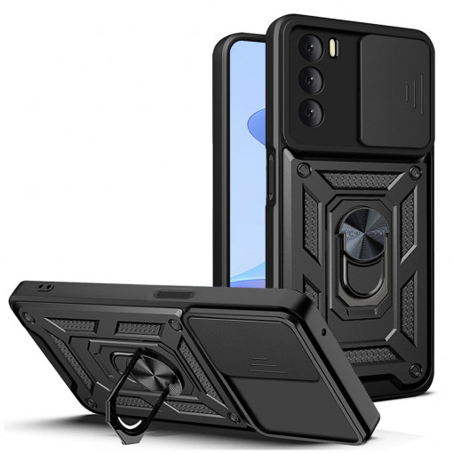 Husa telefon Oppo A16 / A16s / A54s - Techsuit CamShield Series - Black