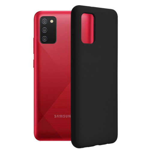 Husa telefon Samsung Galaxy A02s - Techsuit Soft Edge Silicone - Black