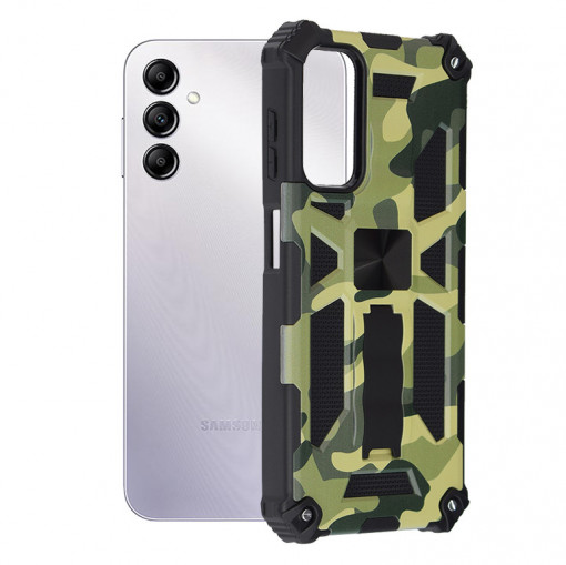 Husa telefon Samsung Galaxy A14 5G - Techsuit Blazor Series - Camo Lime