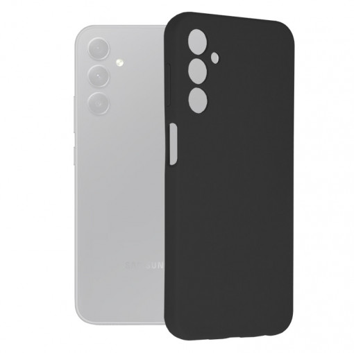 Husa telefon Samsung Galaxy A24 - Techsuit Soft Edge Silicone - Black