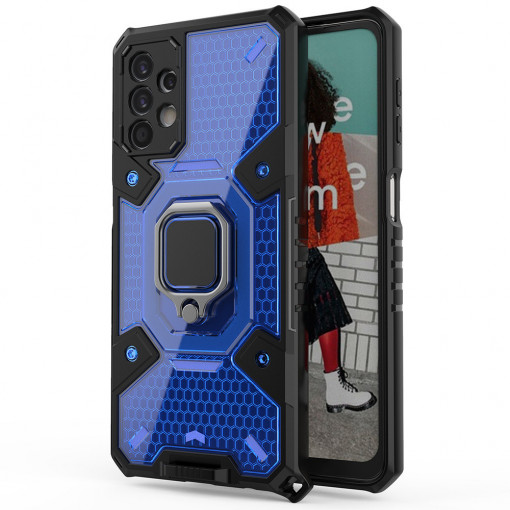 Husa telefon Samsung Galaxy A32 5G - Techsuit Honeycomb Armor - Blue