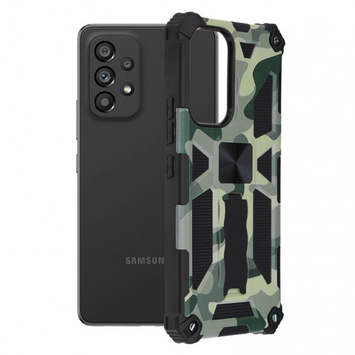 Husa telefon Samsung Galaxy A53 5G - Techsuit Blazor Series - Camo Lime