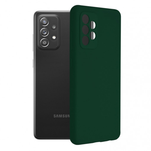 Husa telefon Samsung Galaxy A72 4G / A72 5G - Techsuit Soft Edge Silicone - Dark Green