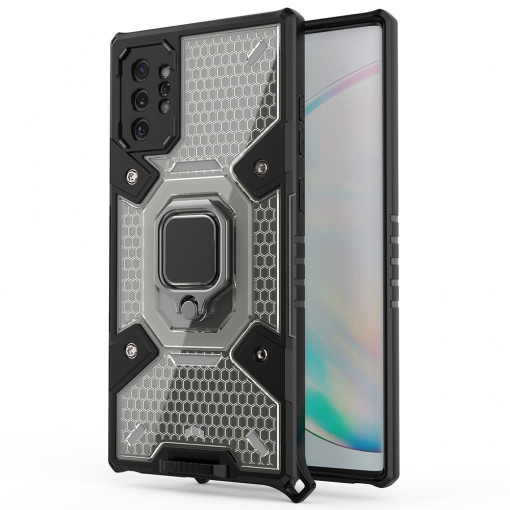 Husa telefon Samsung Galaxy Note 10 Plus - Techsuit Honeycomb Armor - Black