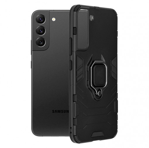 Husa telefon Samsung Galaxy S22 Plus 5G - Techsuit Silicone Shield - Black