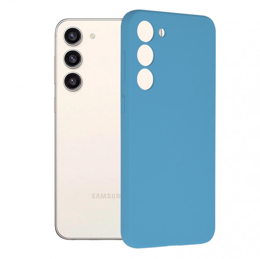 Husa telefon Samsung Galaxy S23 Plus - Techsuit Soft Edge Silicone - Denim Blue