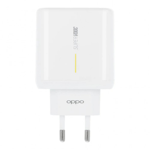 Incarcator USB, 65W - Oppo SuperVOOC - White (Bulk Packing)