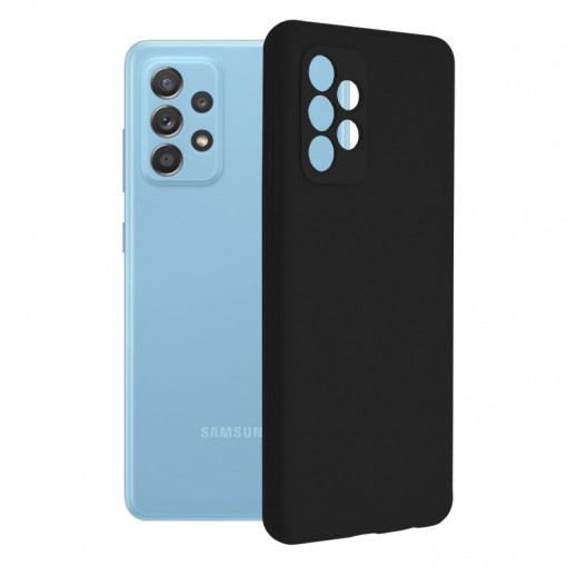Husa telefon Samsung Galaxy A52 4G / A52 5G / A52s 5G - Techsuit Soft Edge Silicone - Black