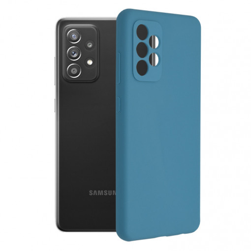 Husa telefon Samsung Galaxy A72 4G / A72 5G - Techsuit Soft Edge Silicone - Denim Blue