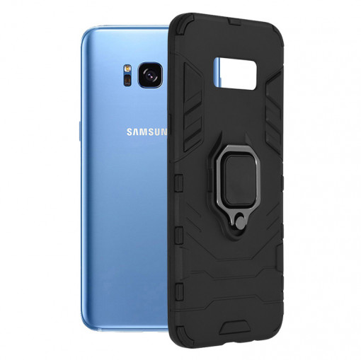 Husa telefon Samsung Galaxy S8 Plus - Techsuit Silicone Shield - Black
