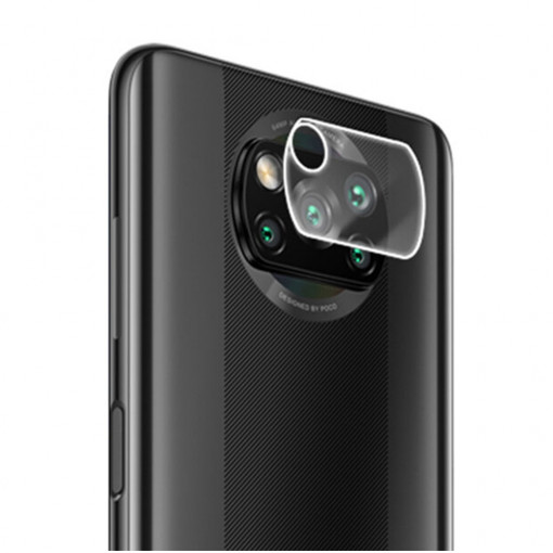 Folie Camera pentru Xiaomi Poco X3 / Poco X3 NFC / Poco X3 Pro - Mocolo Full Clear Camera Glass - Clear