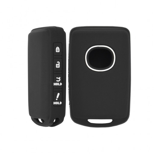 Husa pentru cheie Mazda 3, 4, 5, 6, 8, 9, 30, 50, CX-3, CX-4, CX-5, CX-8, CX-9, CX-30, CX-50, MX-5 Miata - Techsuit Car Key Case (2011.12) - Black
