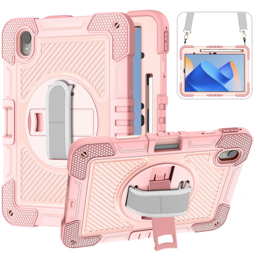 Husa tableta Huawei MatePad 11 2023 - Techsuit StripeShell 360 - Pink