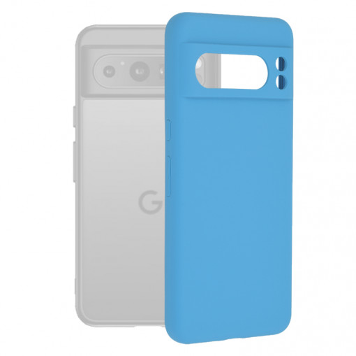 Husa telefon Google Pixel 8 Pro - Techsuit Soft Edge Silicone - Denim Blue