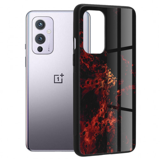 Husa telefon OnePlus 9 - Techsuit Glaze Series - Red Nebula