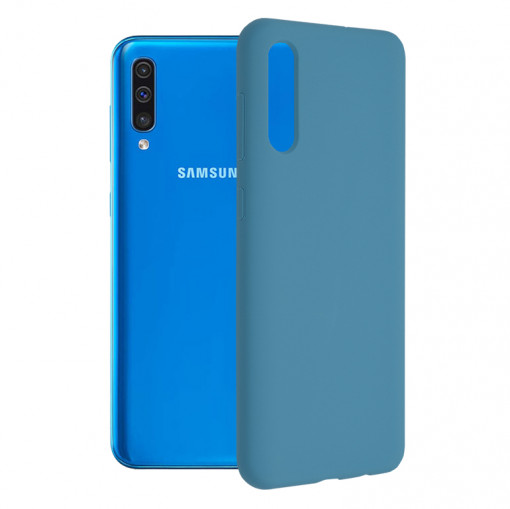 Husa telefon Samsung Galaxy A30s / A50 / A50s - Techsuit Soft Edge Silicone - Denim Blue