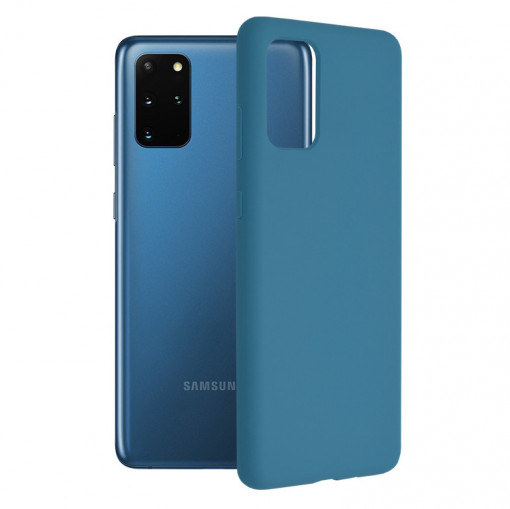 Husa telefon Samsung Galaxy S20 Plus 4G / S20 Plus 5G - Techsuit Soft Edge Silicone - Denim Blue