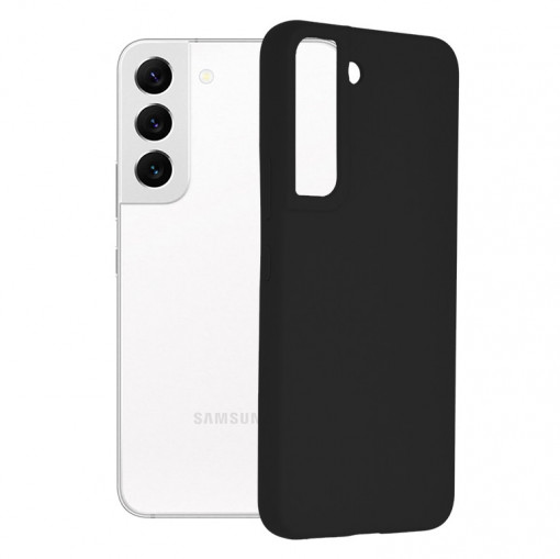 Husa telefon Samsung Galaxy S22 5G - Techsuit Soft Edge Silicone - Black