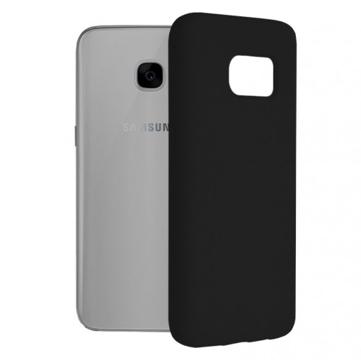 Husa telefon Samsung Galaxy S7 - Techsuit Soft Edge Silicone - Black