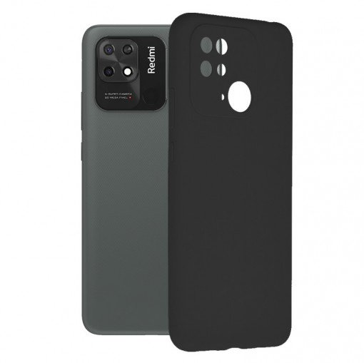 Husa telefon Xiaomi Redmi 10C - Techsuit Soft Edge Silicone - Black