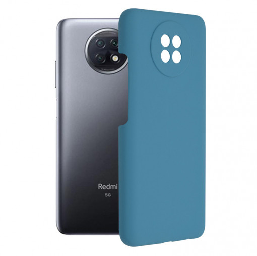 Husa telefon Xiaomi Redmi Note 9T 5G - Techsuit Soft Edge Silicone - Denim Blue